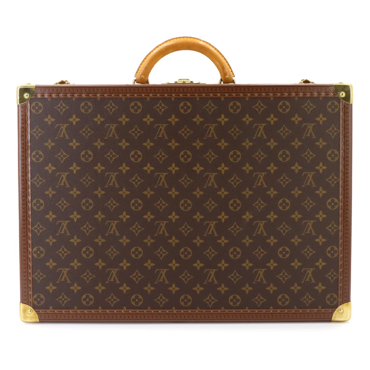 LOUIS VUITTON Monogram Bilstein 55 Trunk Case Luggage Travel M21327