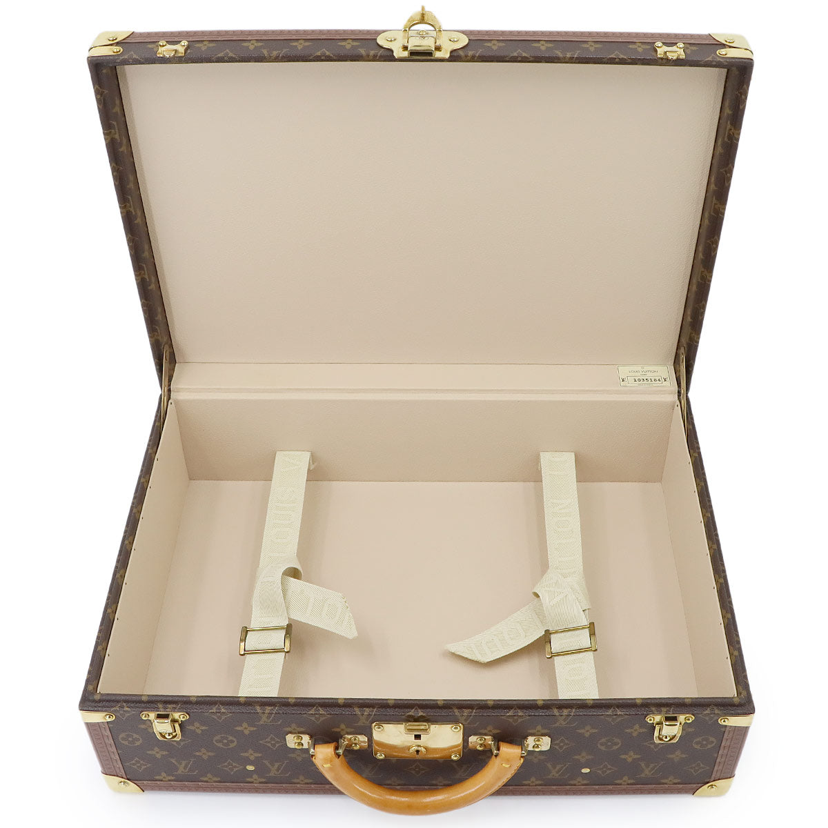 LOUIS VUITTON Monogram Bilstein 55 Trunk Case Luggage Travel M21327
