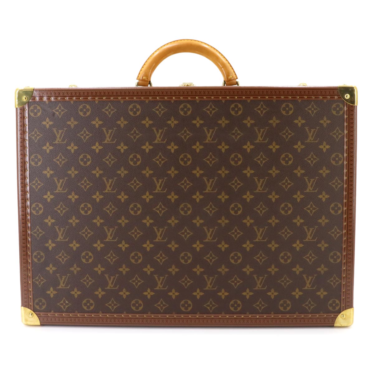 LOUIS VUITTON Monogram Bilstein 55 Trunk Case Luggage Travel M21327
