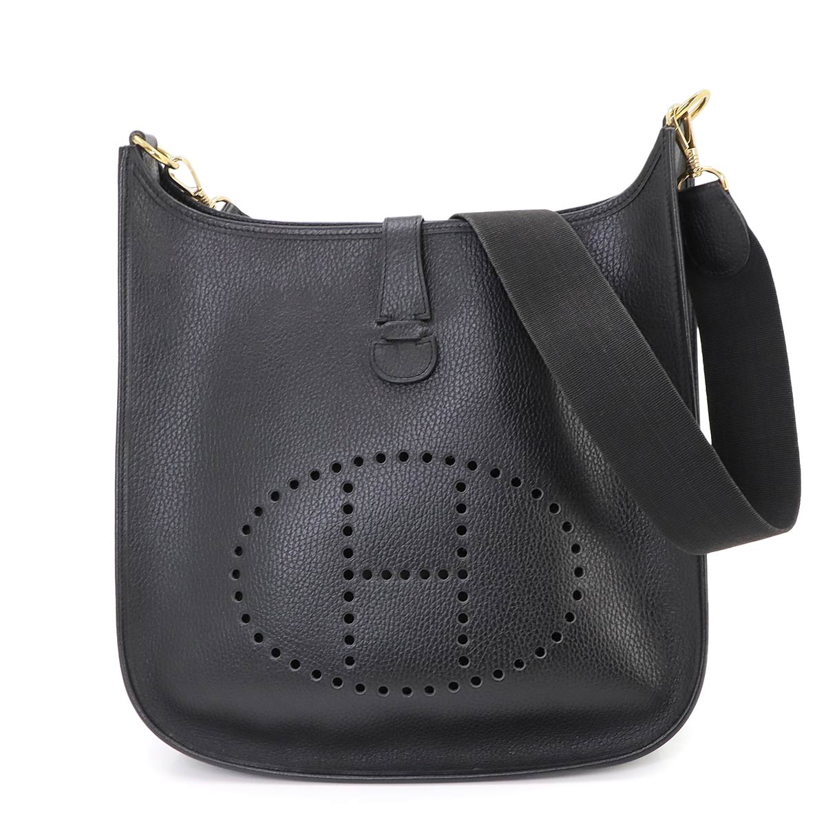 Everlyne GM Shoulder Bag Ardennes Leather Black Purse