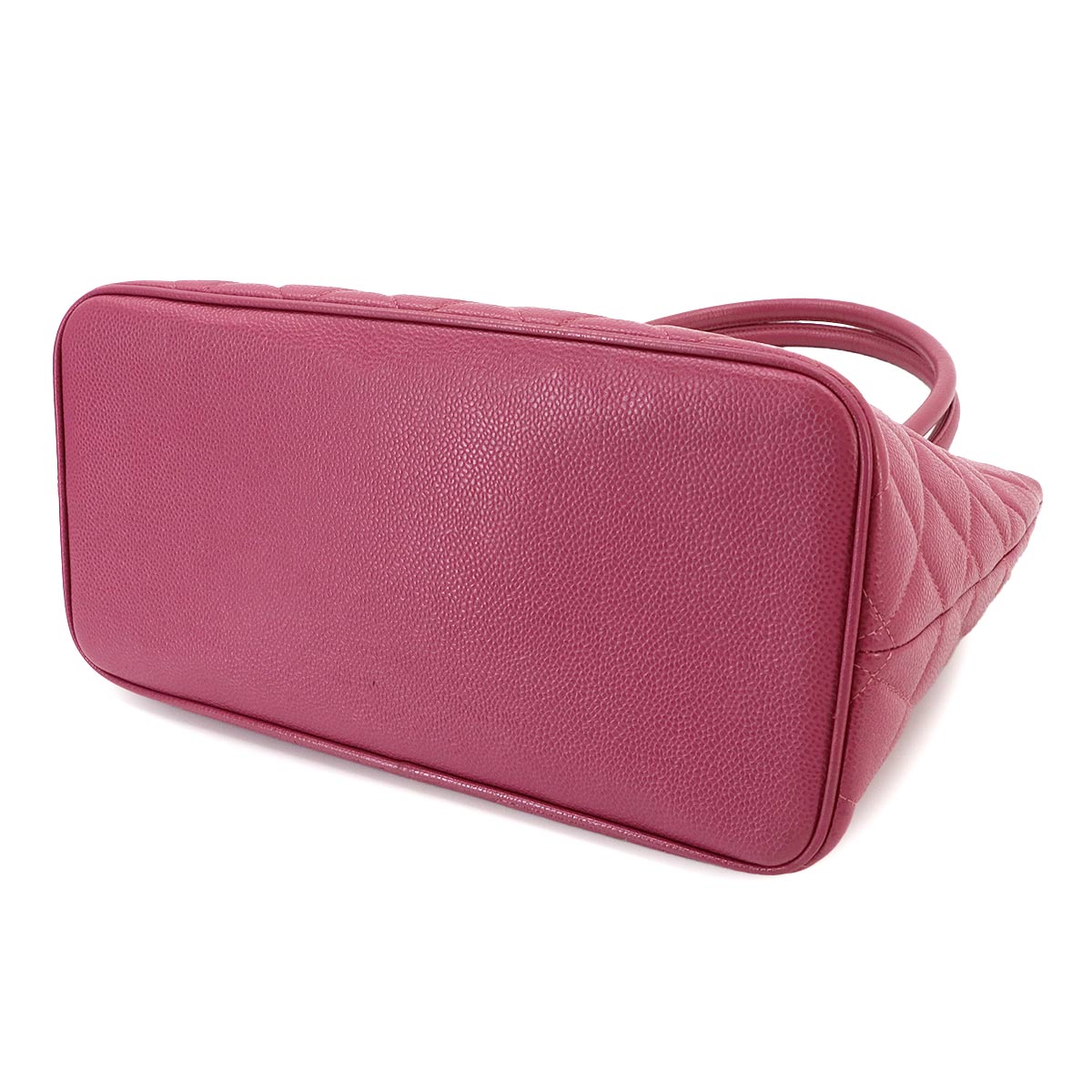 Medallion Tote Bag Leather Pink A01804 Coco Logos