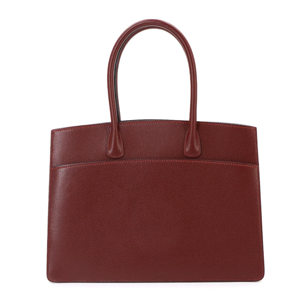 White Bass PM Tote Bag Graine lisse leather Rouge H Purse