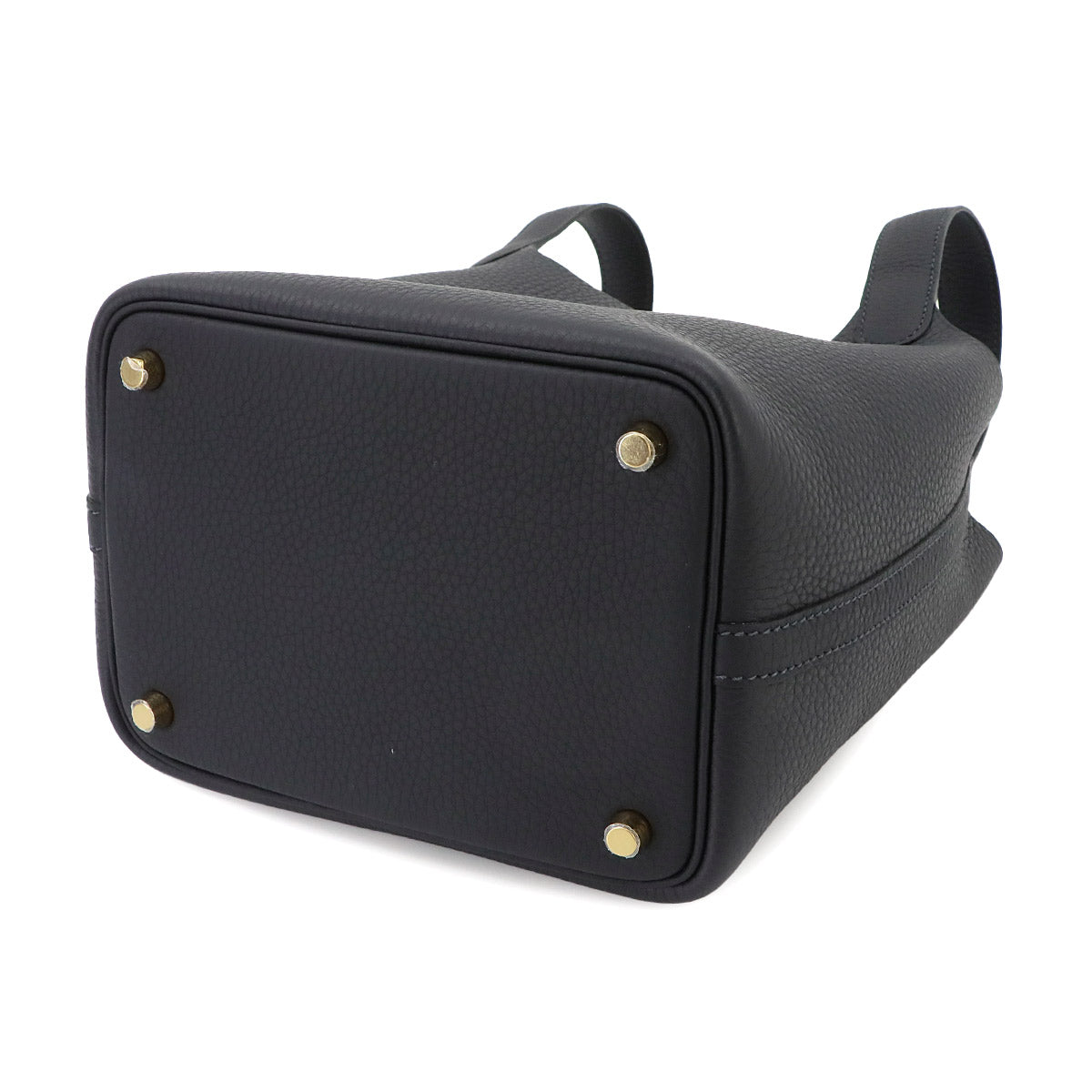 Picotin Lock PM Hand Bag Taurillon Clemence Caban Purse