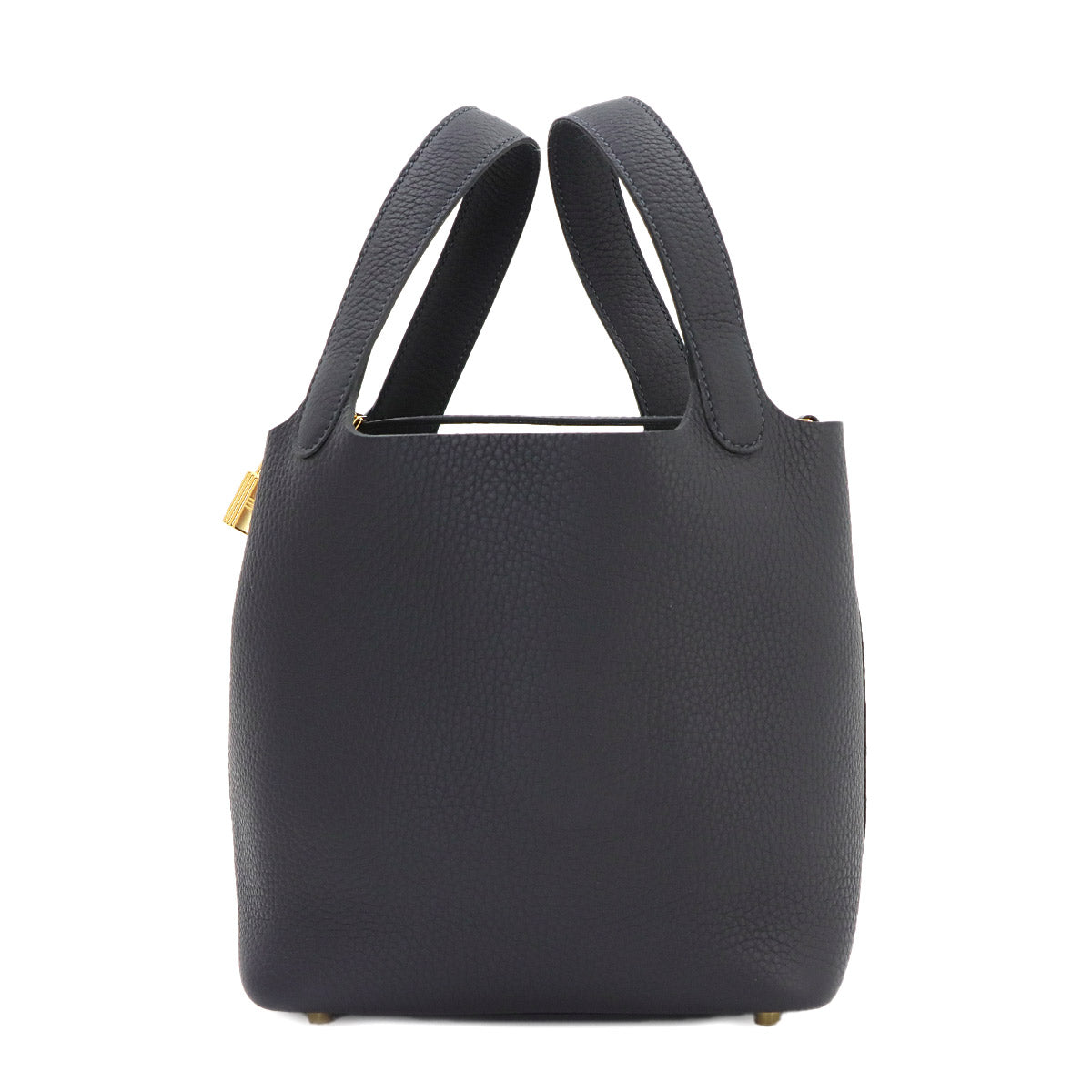 Picotin Lock PM Hand Bag Taurillon Clemence Caban Purse
