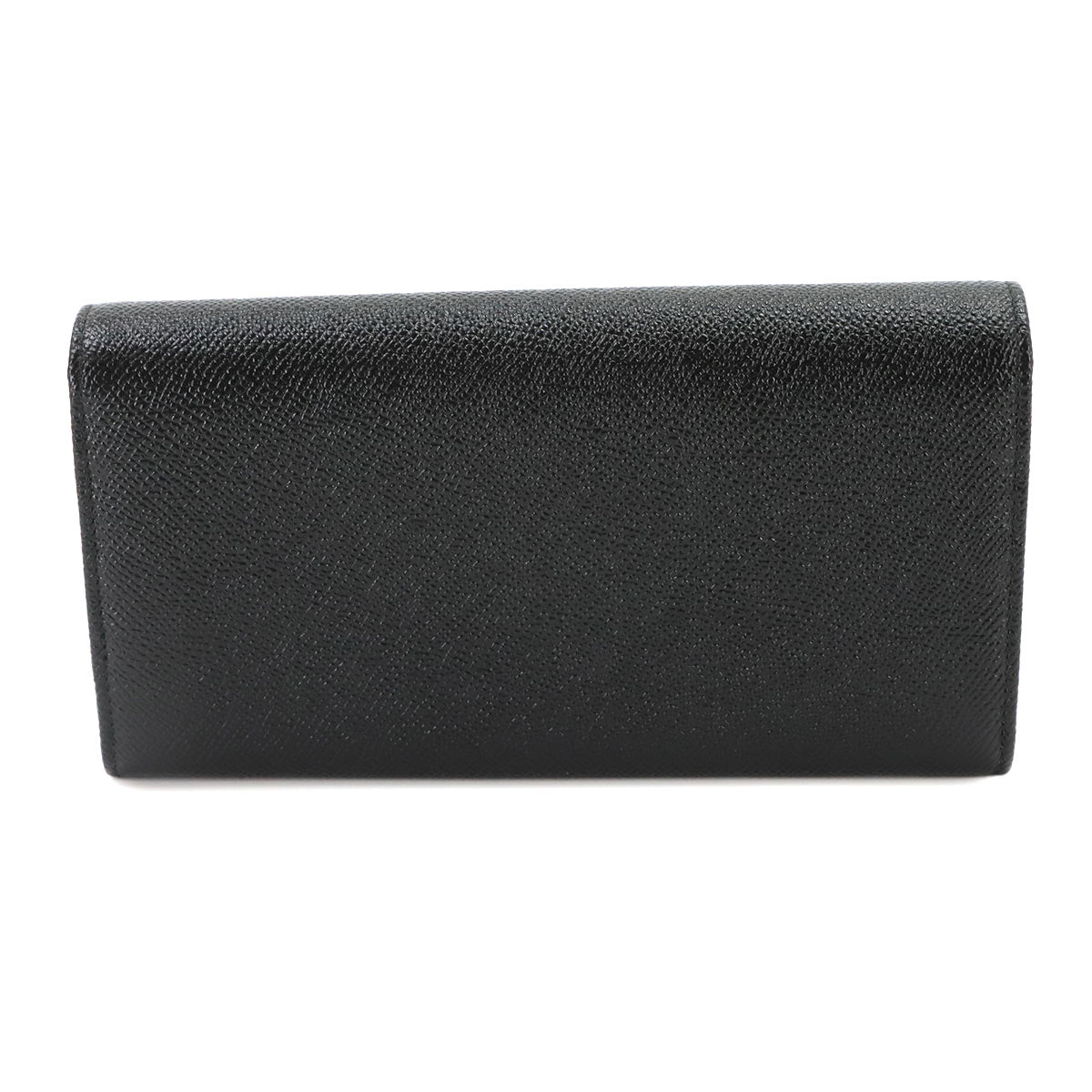 BVLGARIBVLGARI Long Wallet Leather Black 280526 Purse