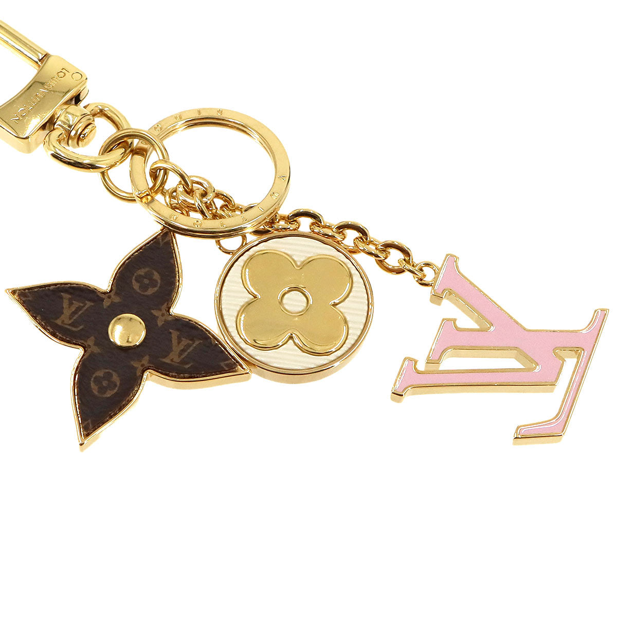Spring Street Bag Charm and Key Holder M01187 Monogram