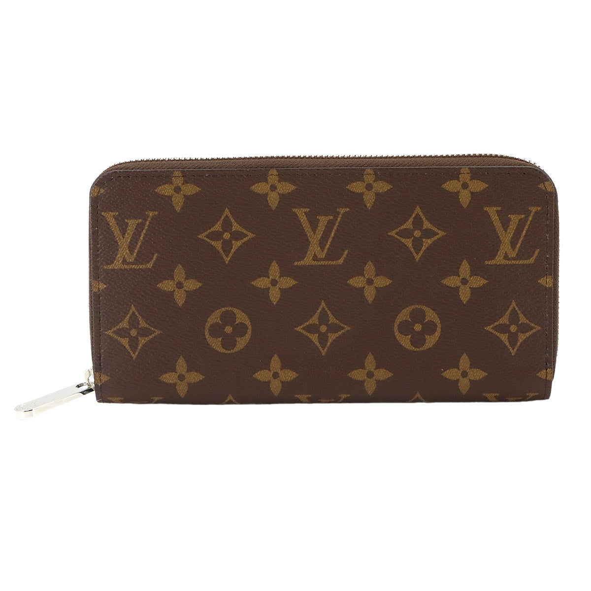 Monogram Zippy Wallet Brown Blue Washed M11776 Purse