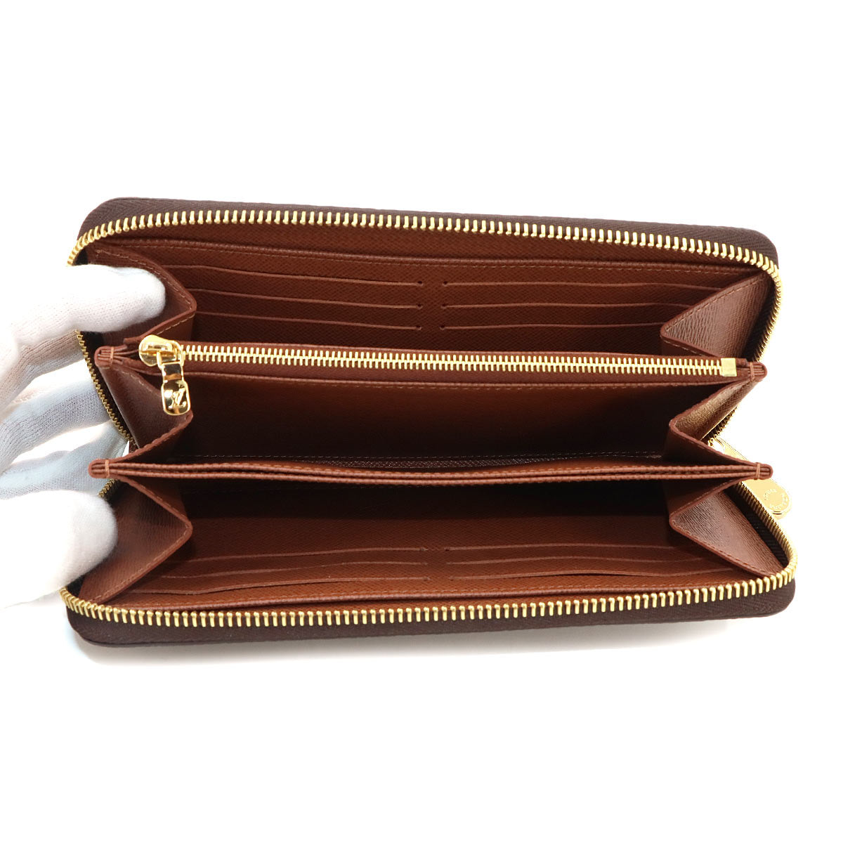 Monogram Zippy Wallet Brown M42616 Purse