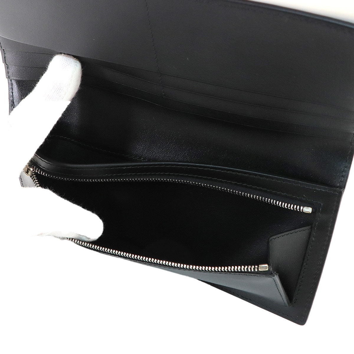 Passport Long Wallet 2Ticket Leather Green 787777