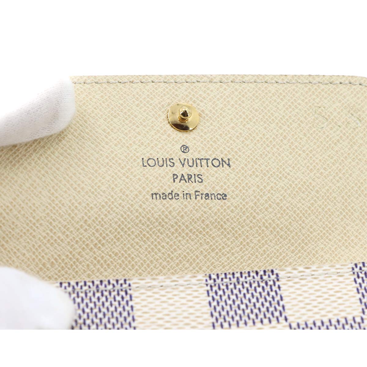 Damier Azur Multi Cles 4 Key Case N60020
