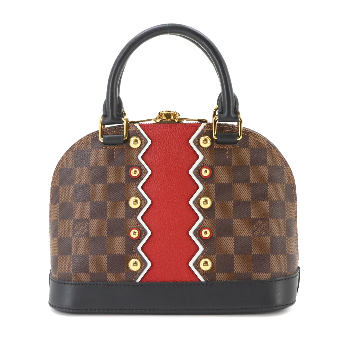 Damier Karakoram Alma BB Hand Shoulder Bag Ebene N40046