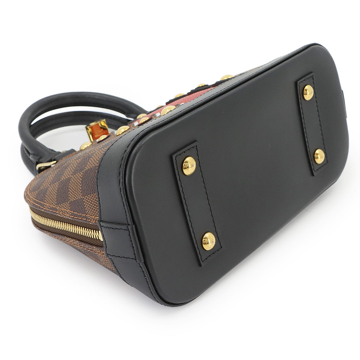 Damier Karakoram Alma BB Hand Shoulder Bag Ebene N40046