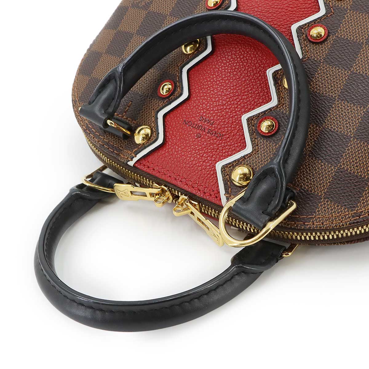 Damier Karakoram Alma BB Hand Shoulder Bag Ebene N40046