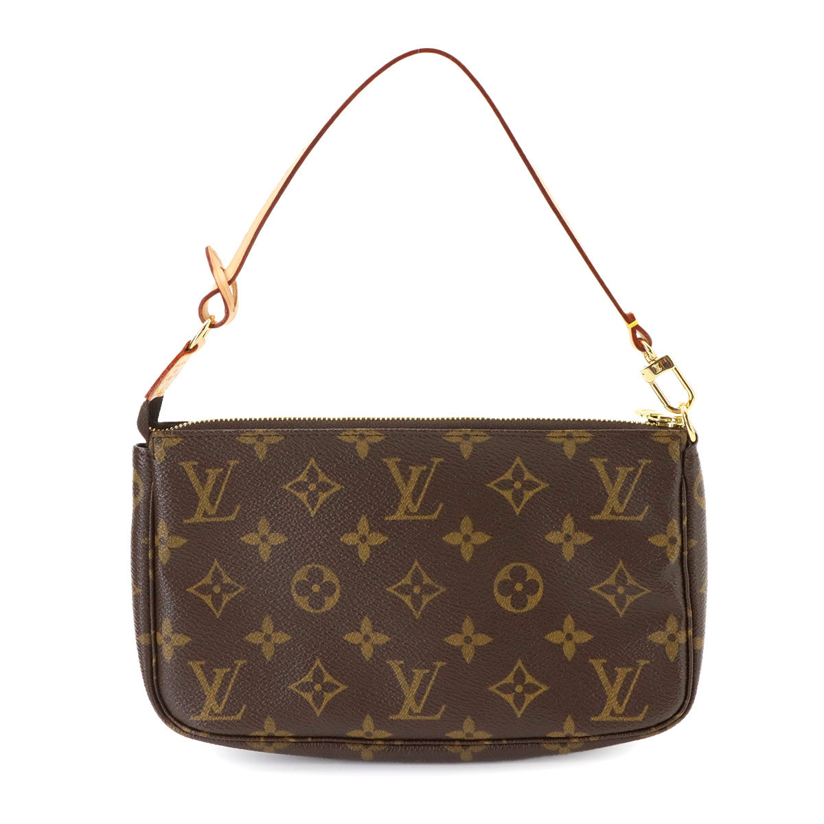 Monogram Pochette Accessoires Hand Bag Pouch Brown M51980