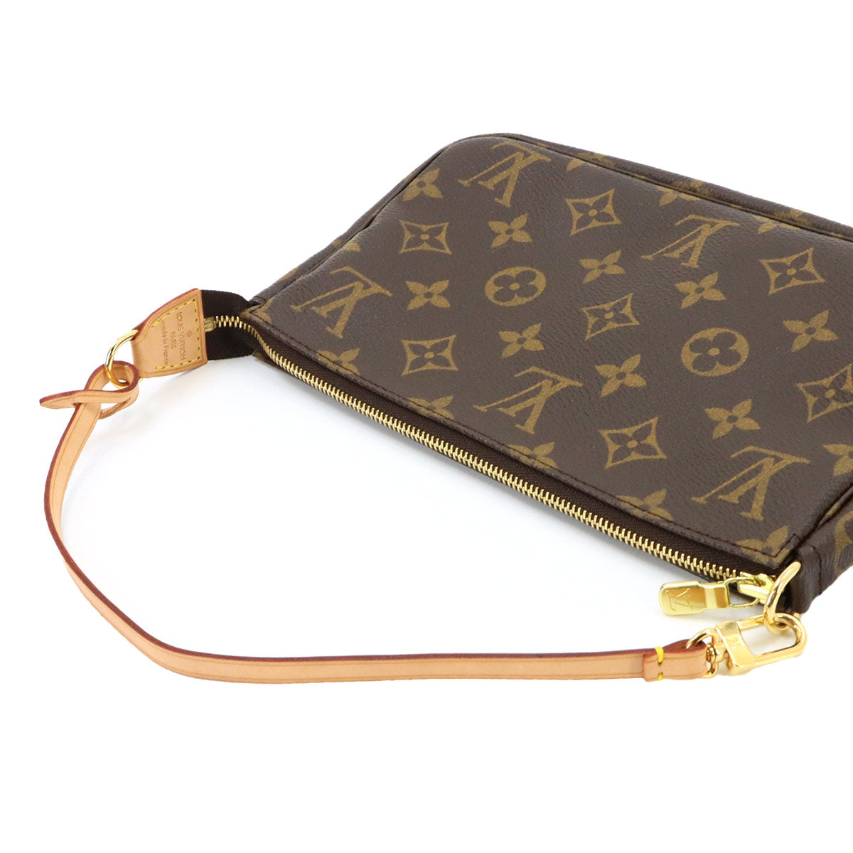 Monogram Pochette Accessoires Hand Bag Pouch Brown M51980
