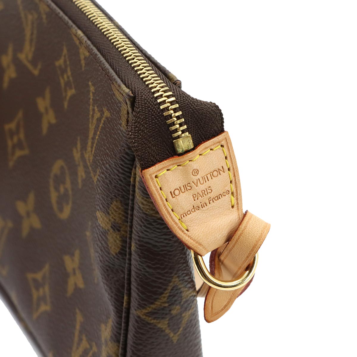 Monogram Pochette Accessoires Hand Bag Pouch Brown M51980