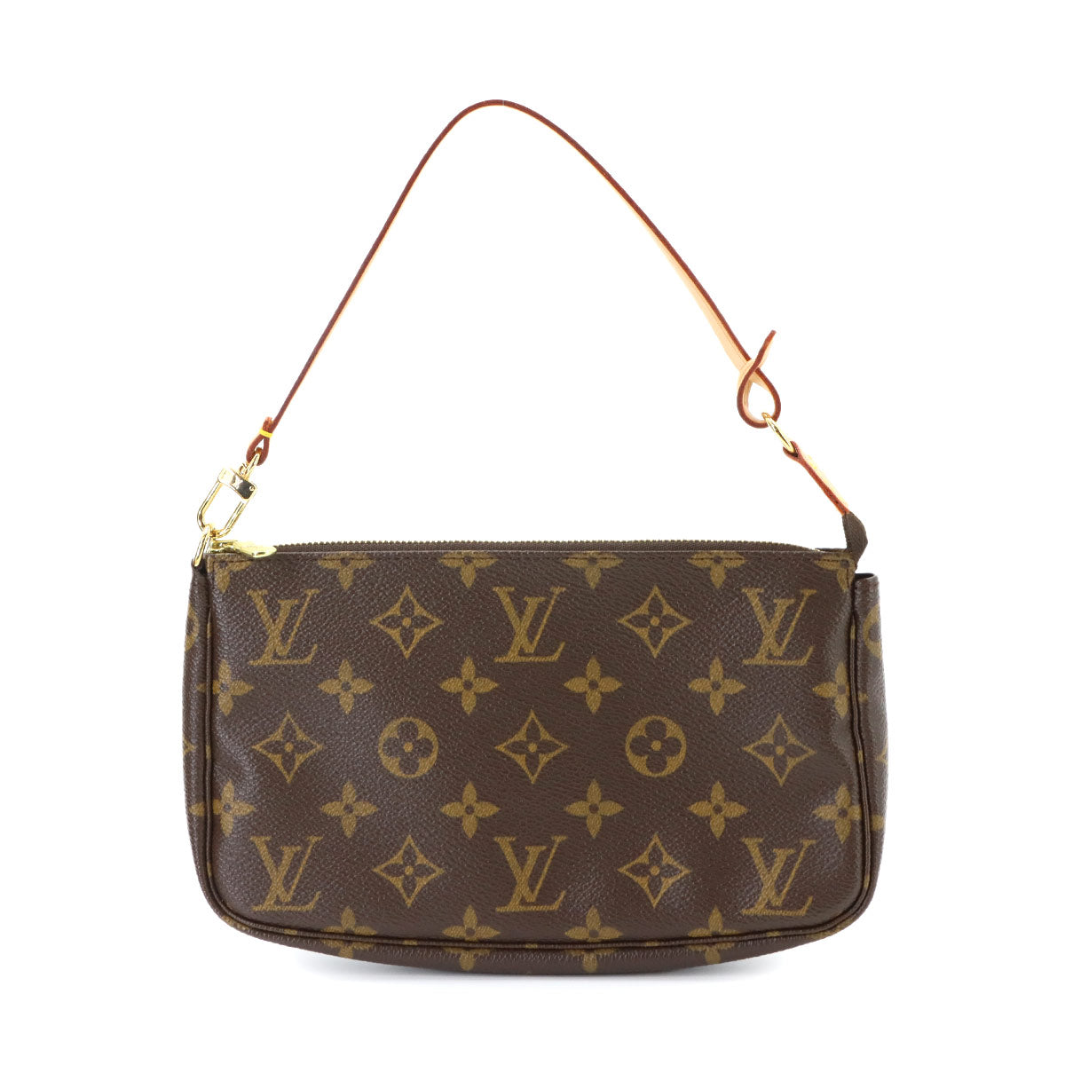 Monogram Pochette Accessoires Hand Bag Pouch Brown M51980