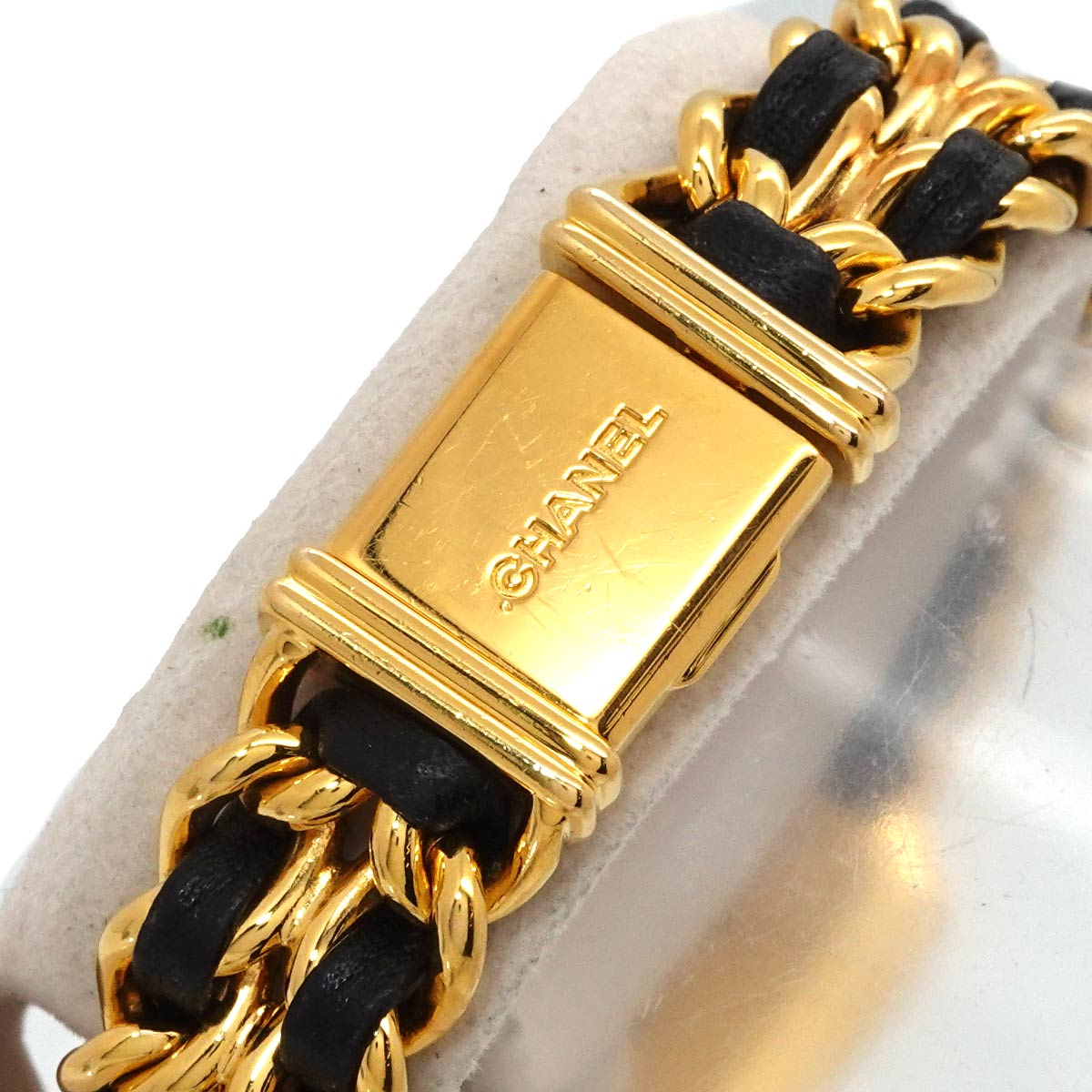 Premiere Size S H0001 Vintage Quartz Black Dial Ladies Watch