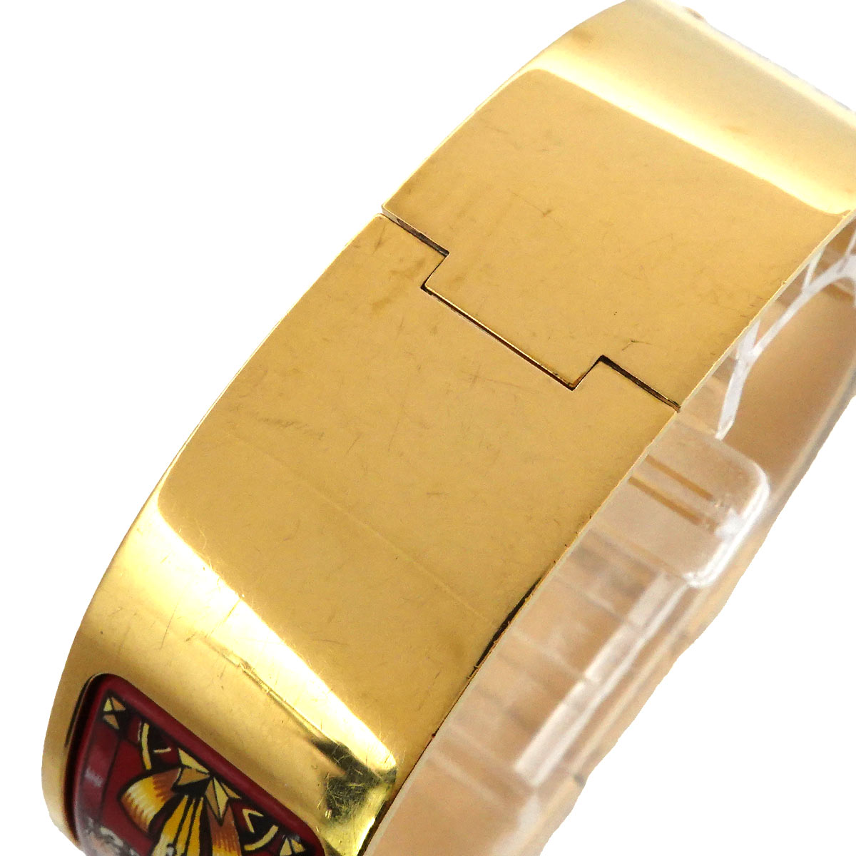 Loquet LO1.201 Quartz Gold Dial Ladies Bngle Watch