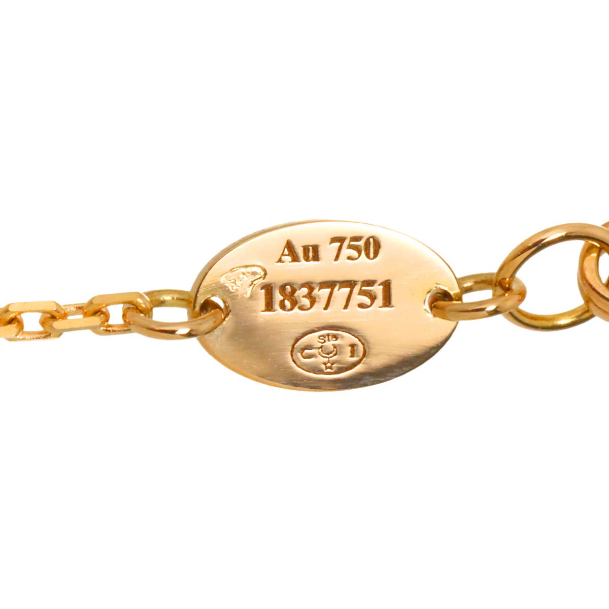 Jeux de Liens Harmony MOP Diamond Bracelet 18K Pink Gold 750