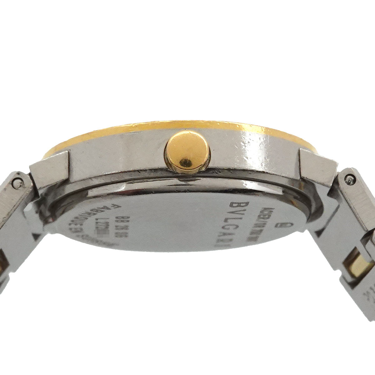 BVLGARIBVLGARI BB26SG Two Tones 750 YG Silver Dial Ladies