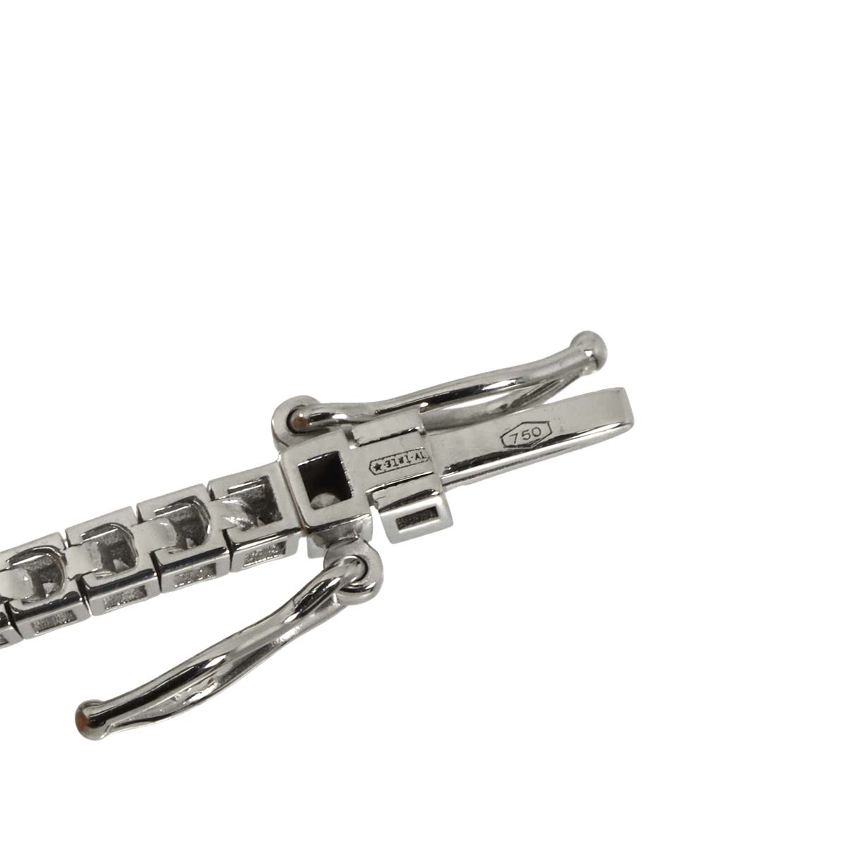 LUCE Diamond Bracelet 18K WG White Gold 750