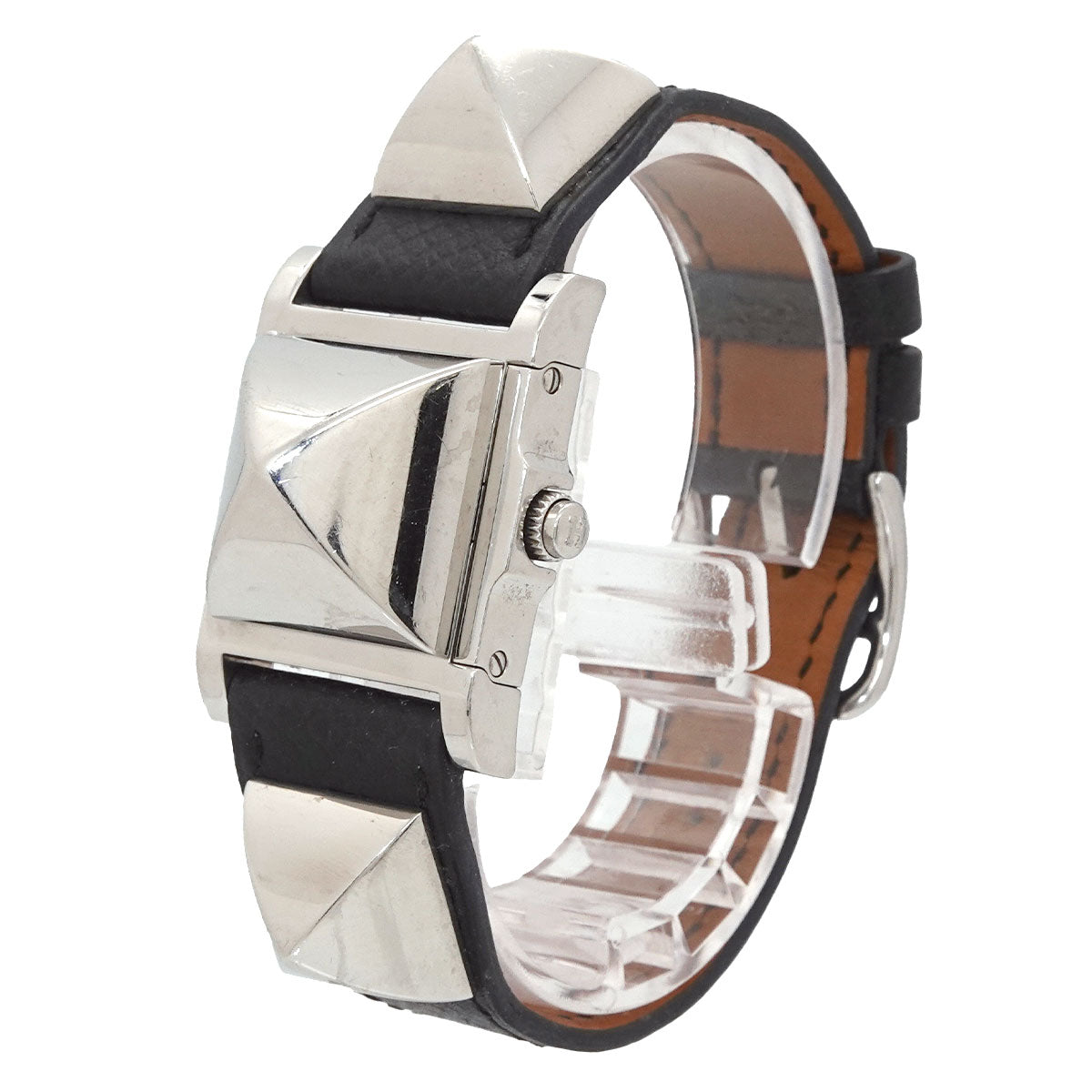 Medor ME3.210 Pyramid Studs Quartz White Dial Ladies Watch