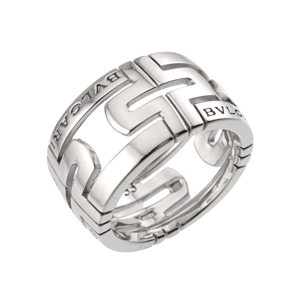 Parentesi Ring 18K White Gold 750 size53 6-6.25(US)