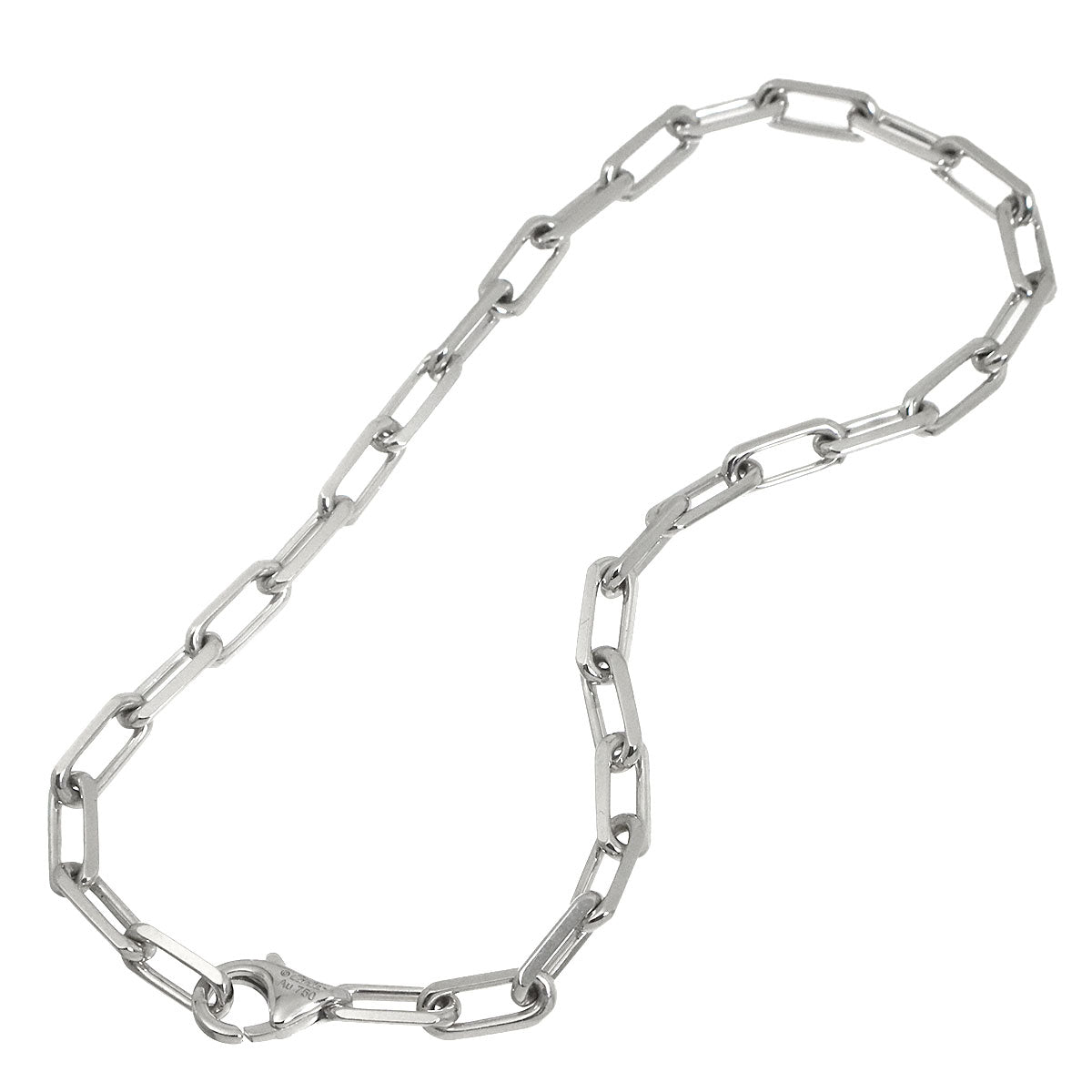 Santos Bracelet SM 18K White Gold 750