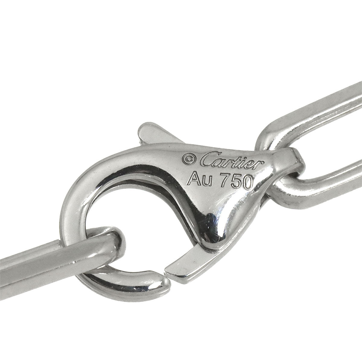 Santos Bracelet SM 18K White Gold 750