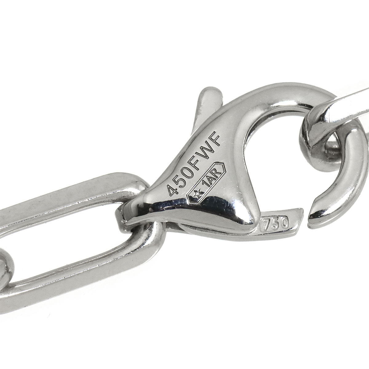 Santos Bracelet SM 18K White Gold 750