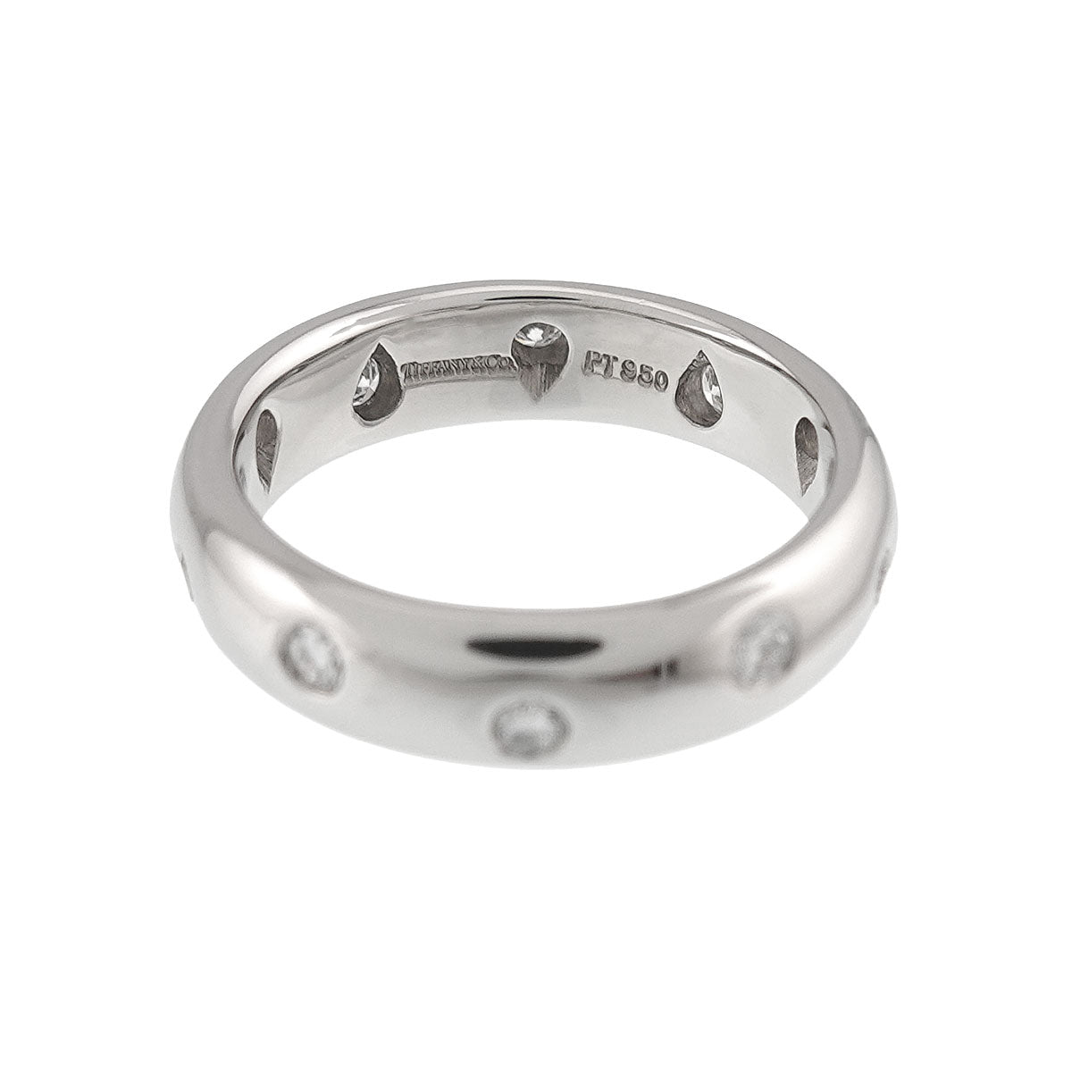 Dots Diamond Ring Platinum Size4-4.5(US)