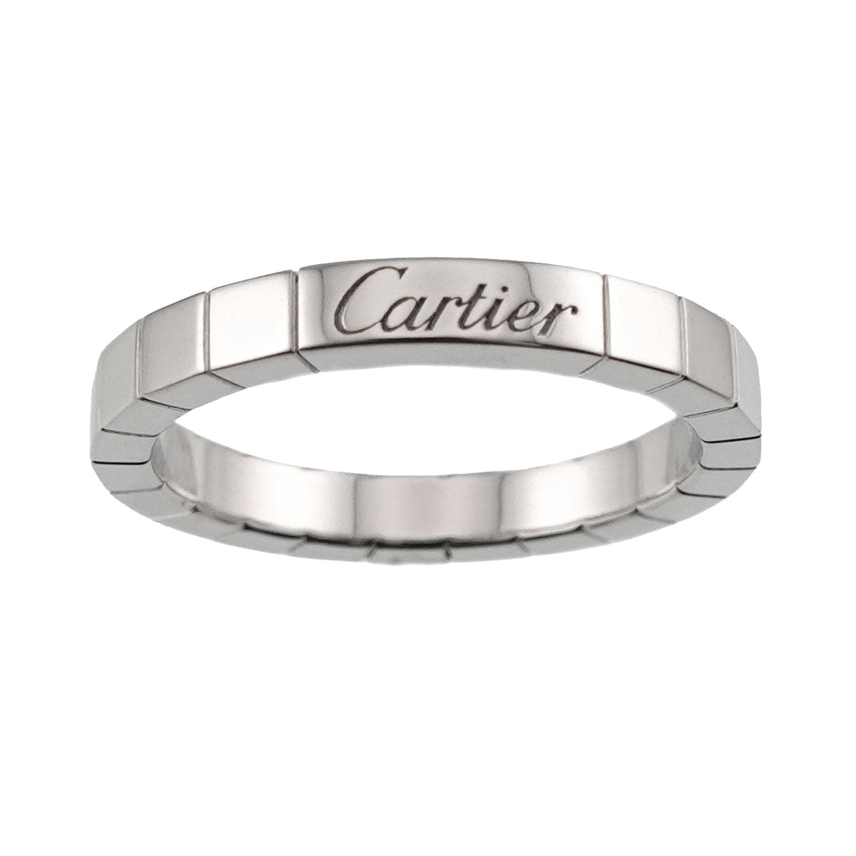 Laniere Ring 18K White Gold 750 Size58 8.25(US)