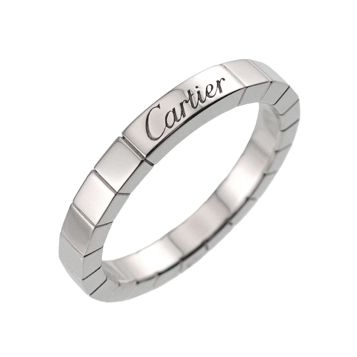 Laniere Ring 18K White Gold 750 Size58 8.25(US)