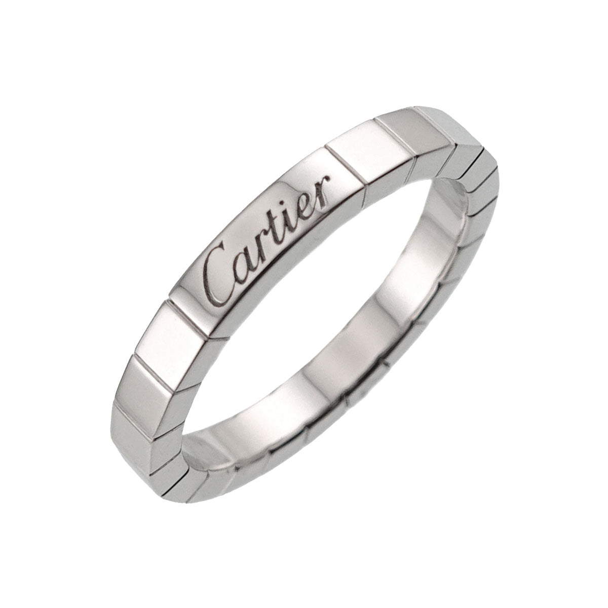 Laniere Ring 18K White Gold 750 Size58 8.25(US)