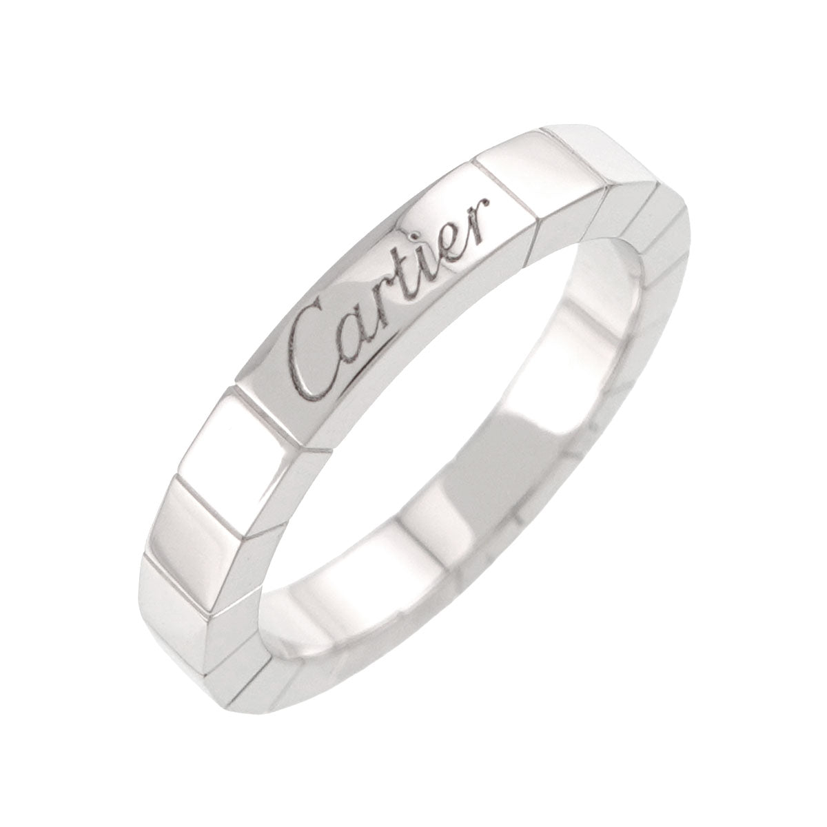 Laniere Ring 18K White Gold 750 Size50 5-5.25(US)