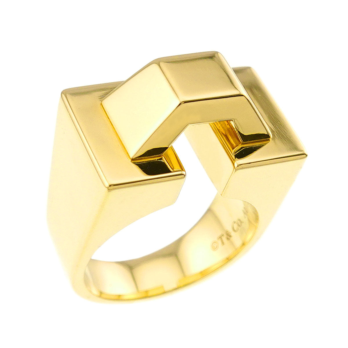 Out of Retirement Ring 18K Yellow Gold 750 Size 6.75(US)