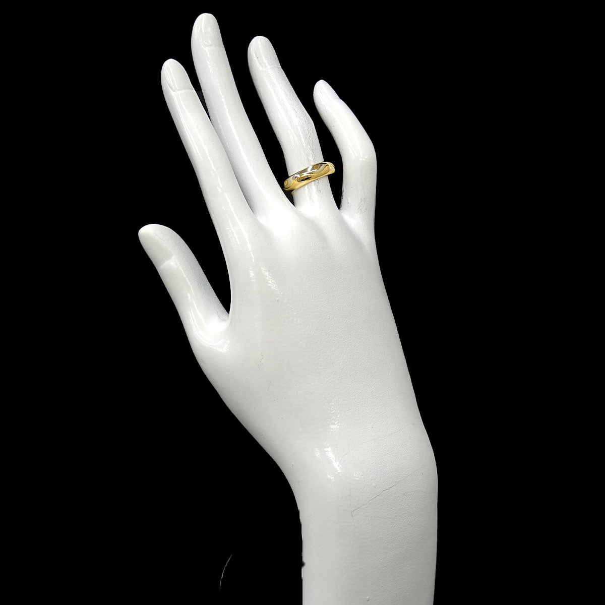 Onda Ring 18K Yellow White Gold 750 Size4.75-5(US)