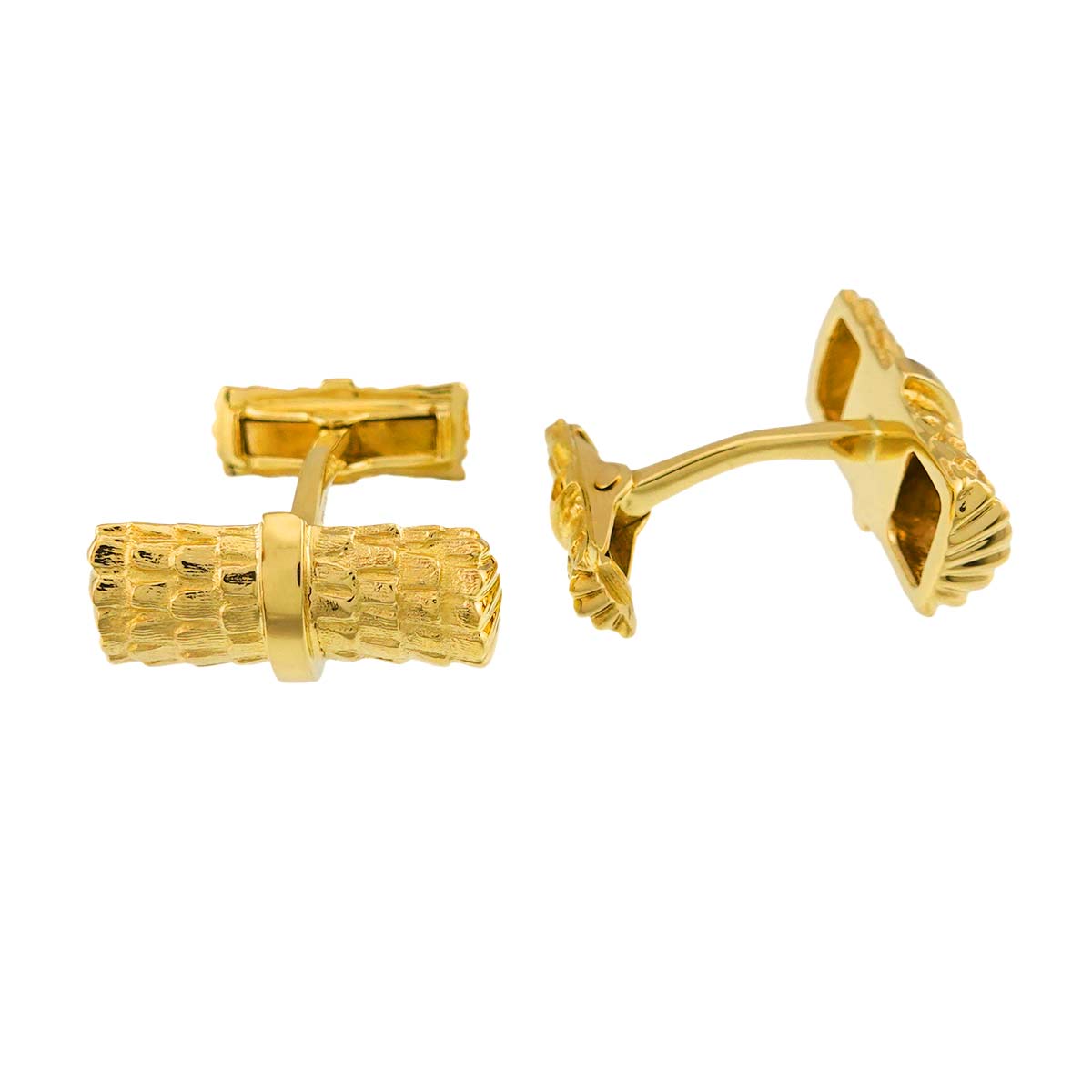 Cuff links 18K Yellow Gold 750