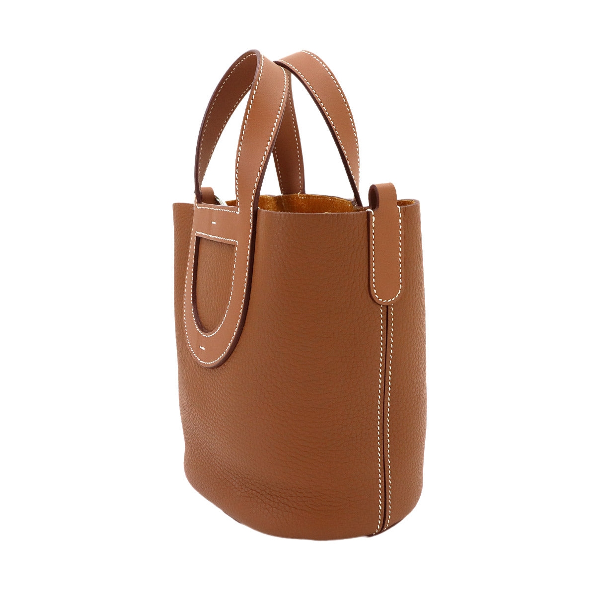 In the Loop 18 Hand Bag Taurillon Clemence Swift Gold