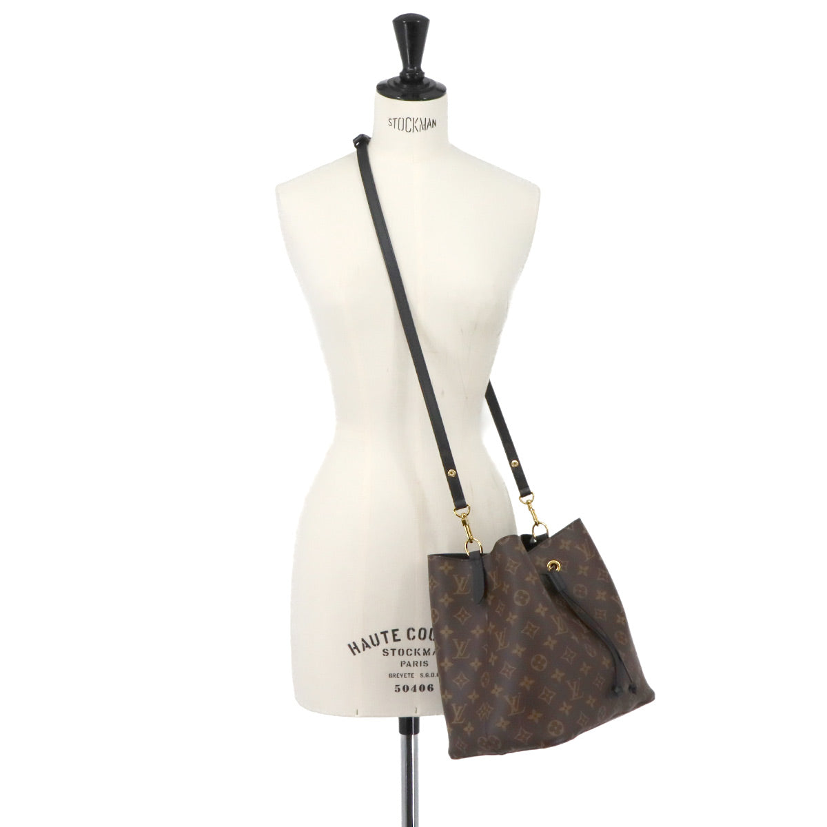 Monogram Neo Noe Drawstring Shoulder Bag M44020 Purse