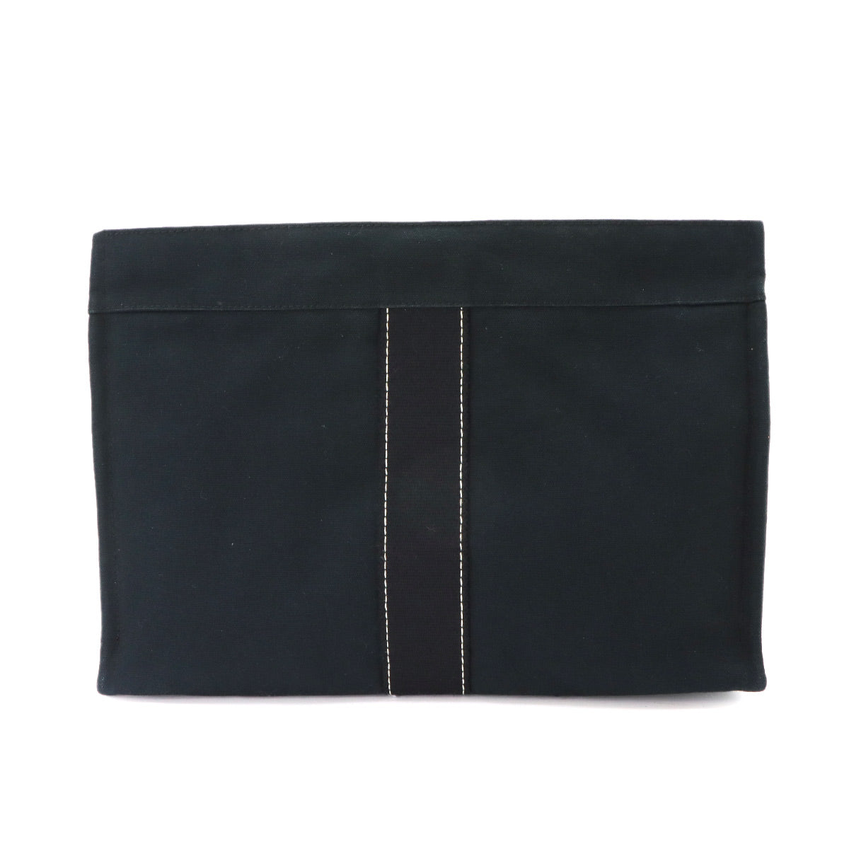 Deauville Pouch Cotton canvas Black Purse