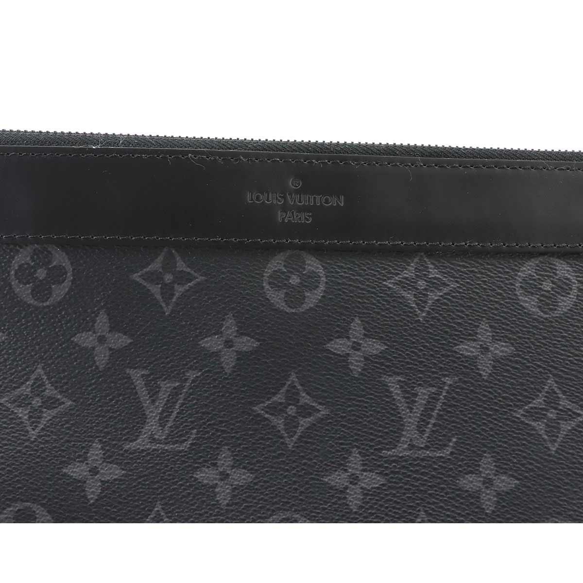 Monogram Eclipse Pochette Discovery Clutch Bag M62291