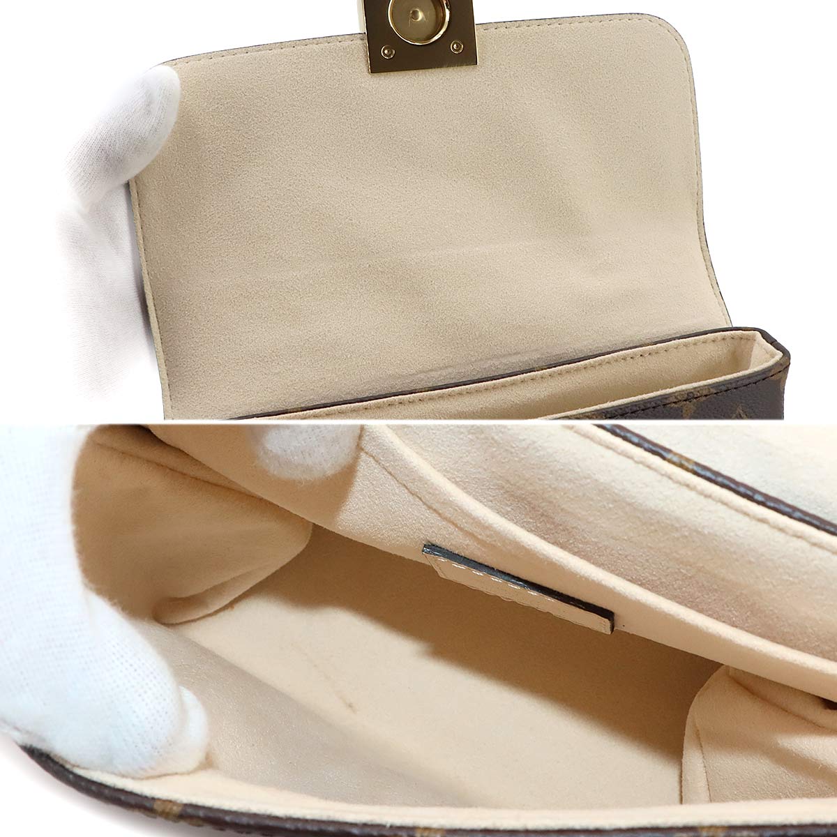 Monogram Locky BB Hand Shoulder Bag M44653 Purse