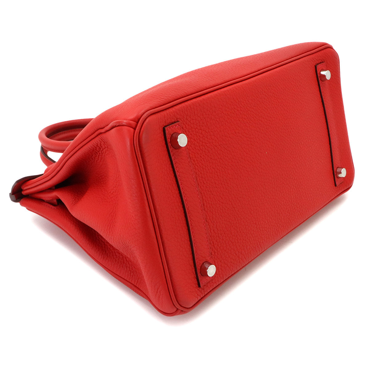 Birkin 30 Togo Rouge Tomate Hand Bag Purse
