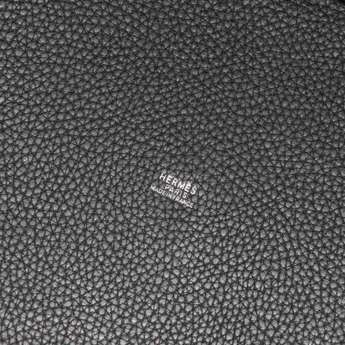 Picotin GM Hand Bag Taurillon Clemence Black Purse