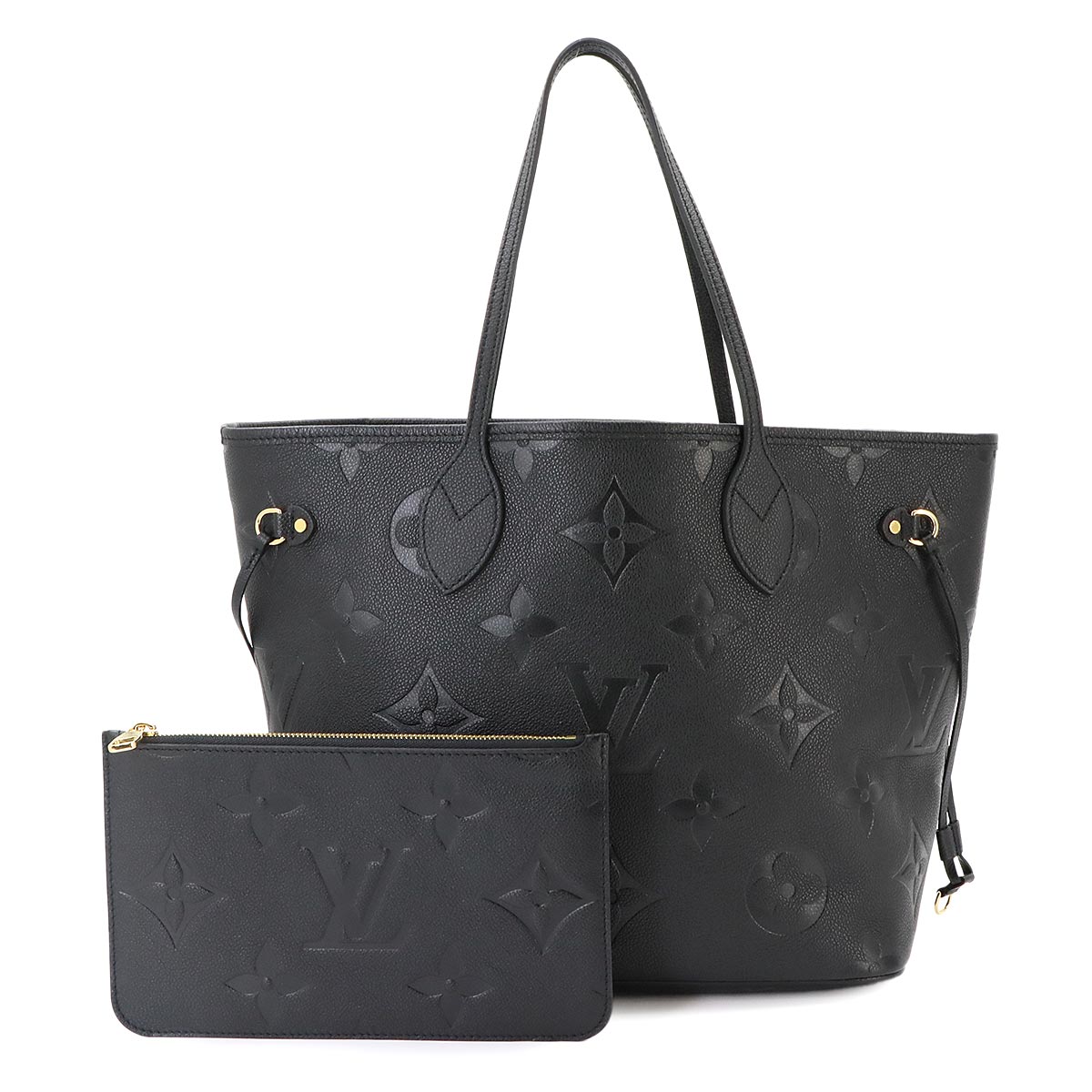 Monogram Empreinte Neverfull MM Tote Bag Noir M45685