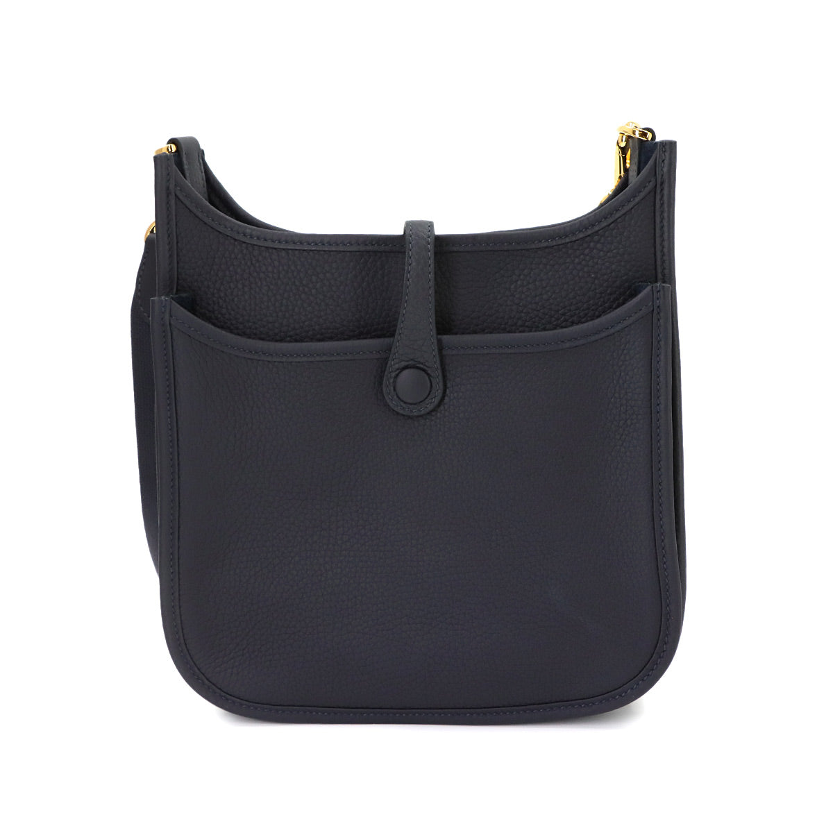 Evelyne3 23 Shoulder Bag Taurillon Clemence Black