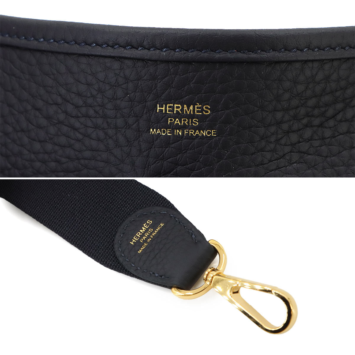 Evelyne3 23 Shoulder Bag Taurillon Clemence Black