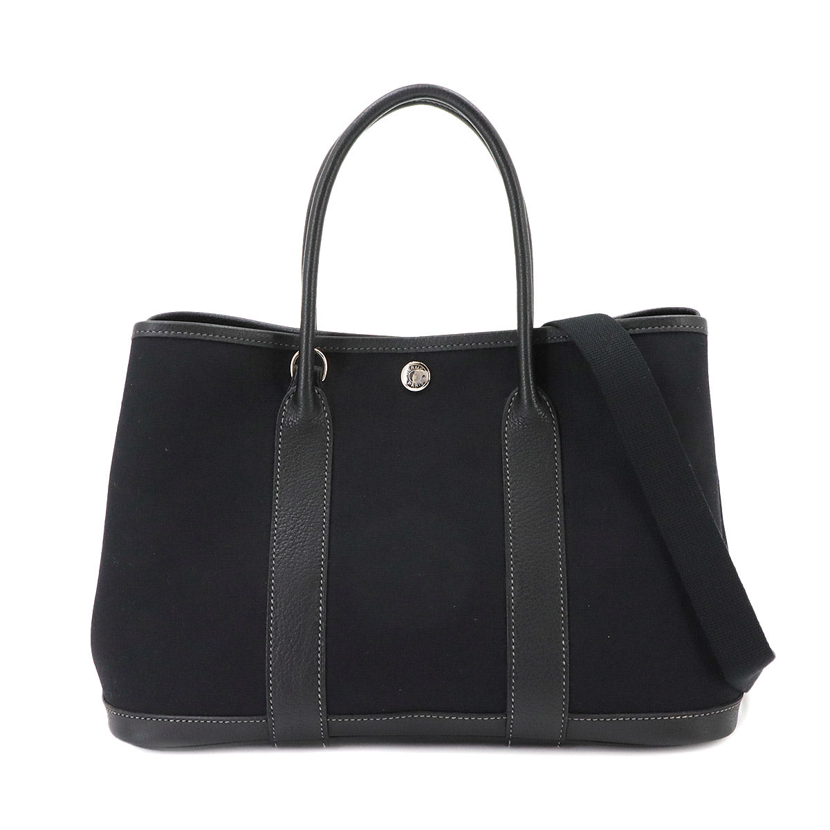 Garden Party TPM 2way Tote Shoulder Bag Toile Officier Black